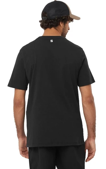 Salomon LC2219200 Graphic SS Tee Tişört Erkek T-Shirt - 9