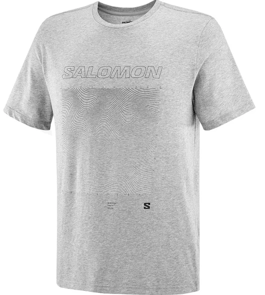Salomon LC2219200 Graphic SS Tee Tişört Erkek T-Shirt - 8
