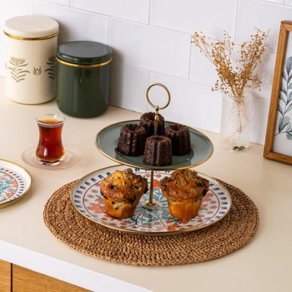 EMSAN HASBAHÇE EMAYE KATLI KURABİYELİK 21 X 29 CM - 5