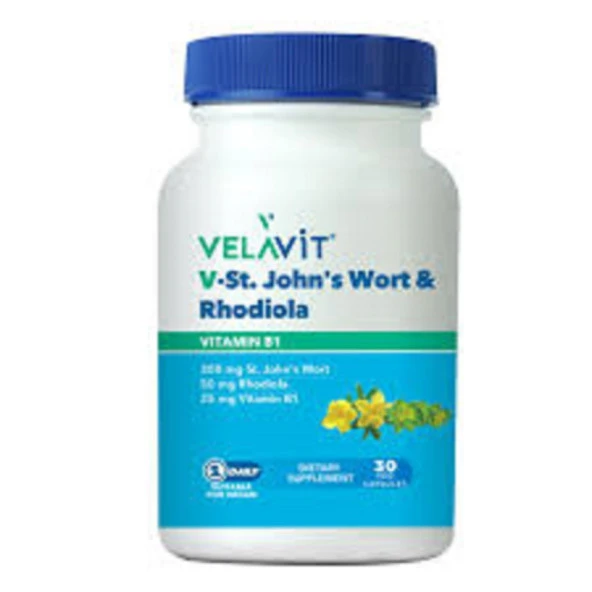 Velavit V-St. John's Worth Rhodiola 30 Tablet