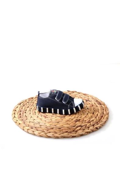 Papuçcity 02849 Unisex Çocuk Renkli Keten Konvers Ayakkabı - 4