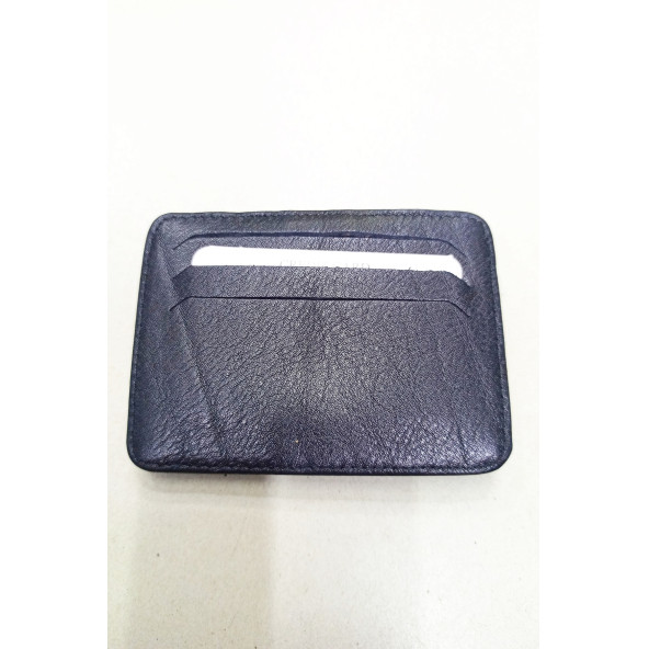 Hakiki deri erkek kartlık ve cüzdan - Resim 2