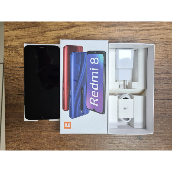 XİAOMİ REDMİ 8 32GB SİYAH KUTULU ADINIZA FATURALI GARANTİLİ