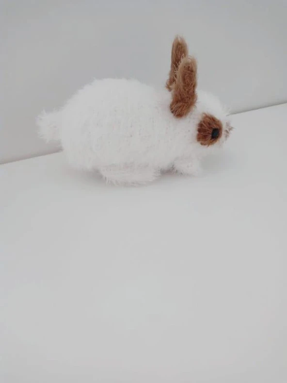Lop Tavşan Amigurumi Organik Oyuncak - 7