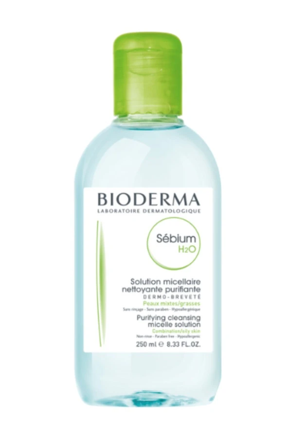 1Bioderma Sebium H2O 250 ml - Yüz Temizleyici