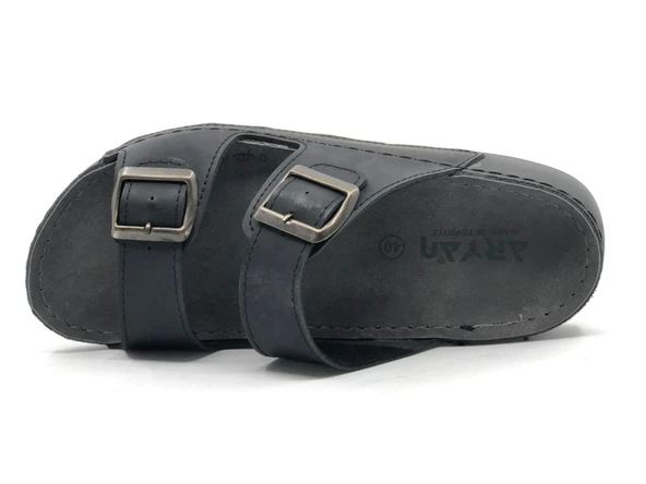 Aryan 80-955 Dr. Tavsiyeli Ortapedik Erkek Terlik - Resim 5