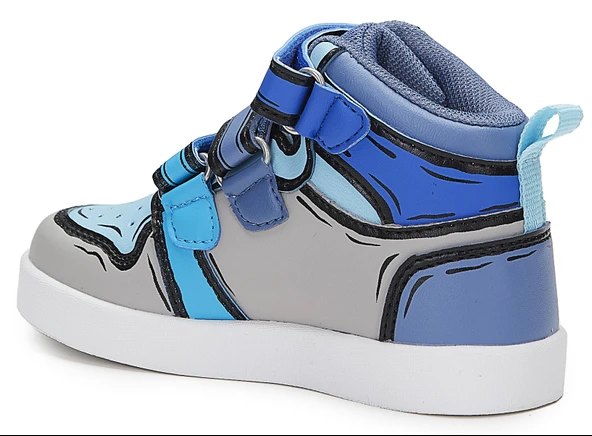 Vicco Dali Işıklı Ortopedik Taban Çocuk Boğazlı Spor Ayakkabı - Resim 6