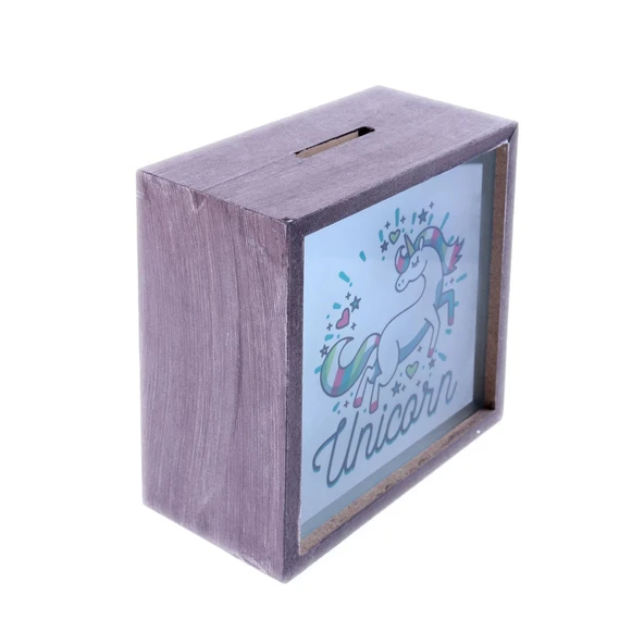 KAHVERENGİ UNİCORN KUMBARA - 3