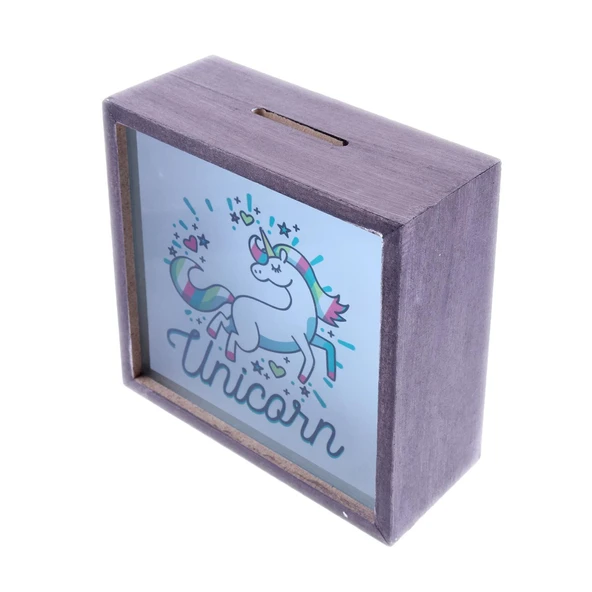 KAHVERENGİ UNİCORN KUMBARA - 2