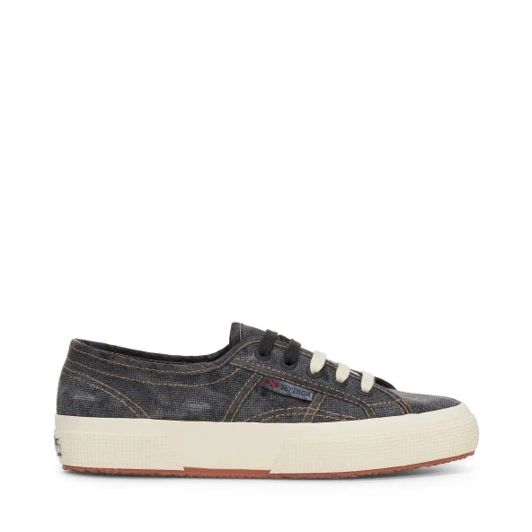 superga S7137JW-A6C 2750 COTTON DENIM DESTROYED GÜNLÜK SPOR AYAKKABI ürün görseli 1
