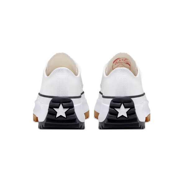 Converse Run Star Hike Canvas Kısa Platform Unisex Beyaz Sneaker Spor Ayakkabı 168817C-102 - 3