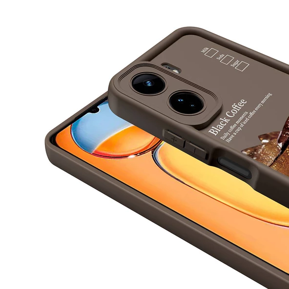 Xiaomi Mi 13T Pro Kılıf Kamera Korumalı Baskılı Arka Yüzey Klas Kılıf - Resim 10