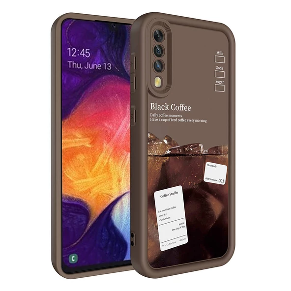 Galaxy A50 Kılıf Kamera Korumalı Baskılı Arka Yüzey Klas Kılıf