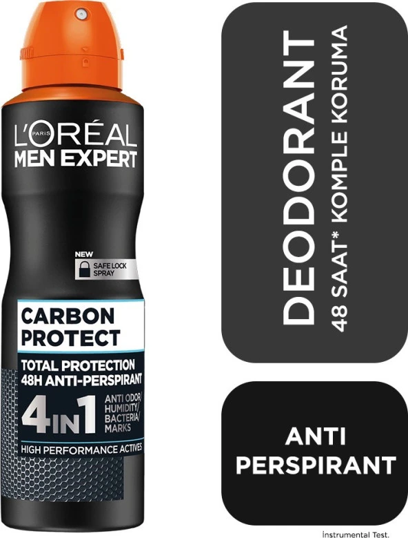 L'Oréal Paris Men Expert Carbon Protect Anti Perspirant Deodorant 150Ml