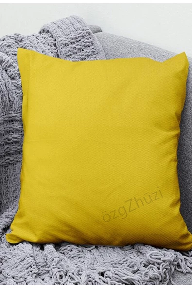 Düz Renk Kırlent Kılıfı 40x 40 Cm - 7