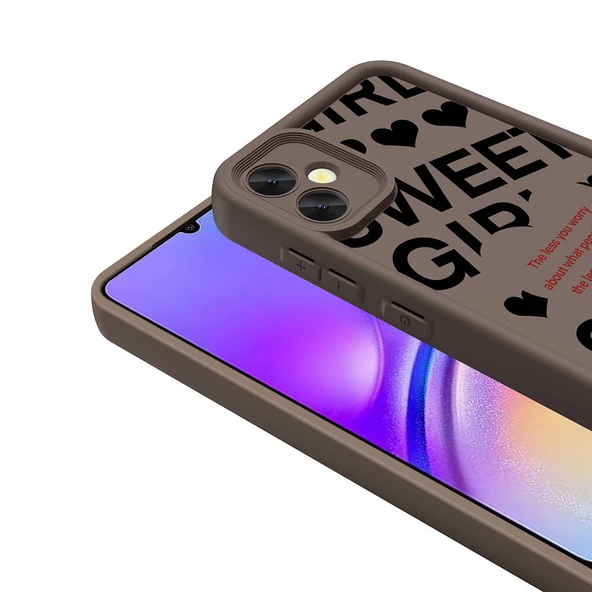 Galaxy A05 Kılıf Kamera Korumalı Baskılı Arka Yüzey Klas Kılıf - 11