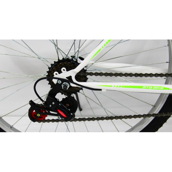 26 JANT Beyaz bisiklet Dorello yetişkin bisikleti indirimli - 5