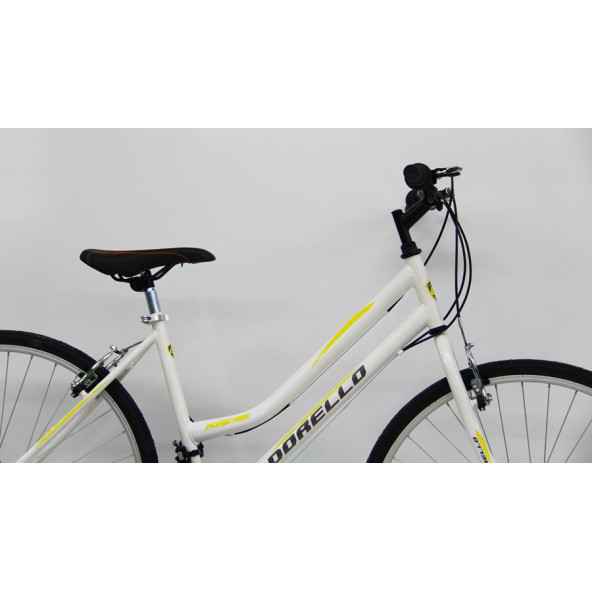 28 jant ince tekerlek spor beyaz dorello bisiklet - 7