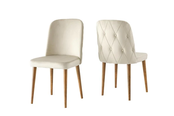 Erezoğulları Mobilya Lotus MDF Salon Mutfak Masa Sandalye Takımı 90x140 - 2