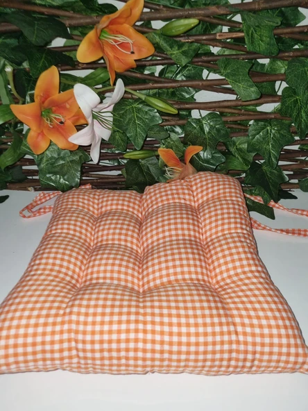 Perlina Home Ekose Sandalye Minderi Modelleri - 7