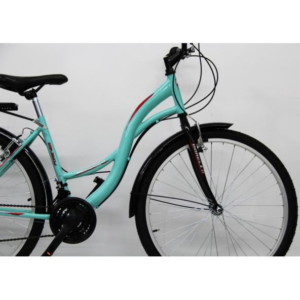 26 jant turkuaz alanya model dorello bisiklet 2650  model - 4