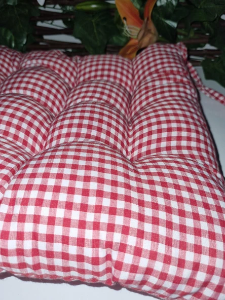 Perlina Home Ekose Sandalye Minderi Modelleri - 3