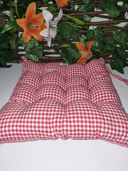 Perlina Home Ekose Sandalye Minderi Modelleri - 9