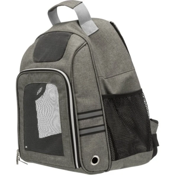 Trixie Kedi Sırt Taşıma Çantası, 34x44x26cm, Gri
