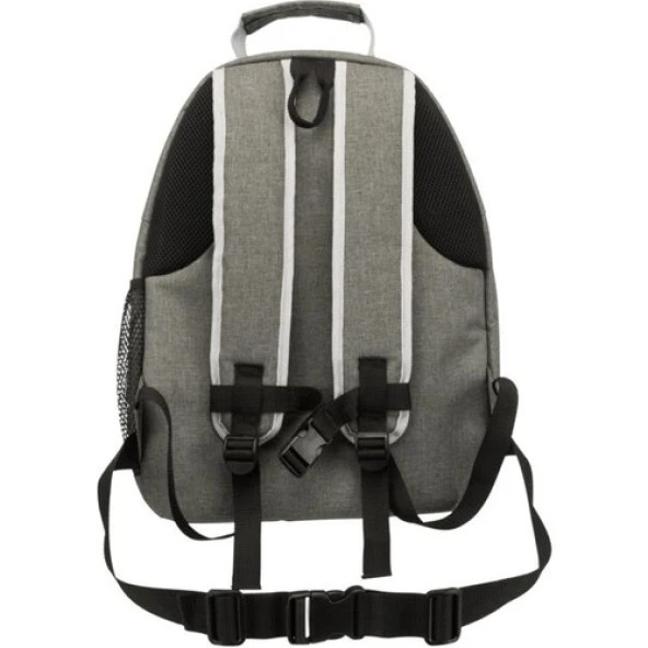 Trixie Kedi Sırt Taşıma Çantası, 34x44x26cm, Gri - 2