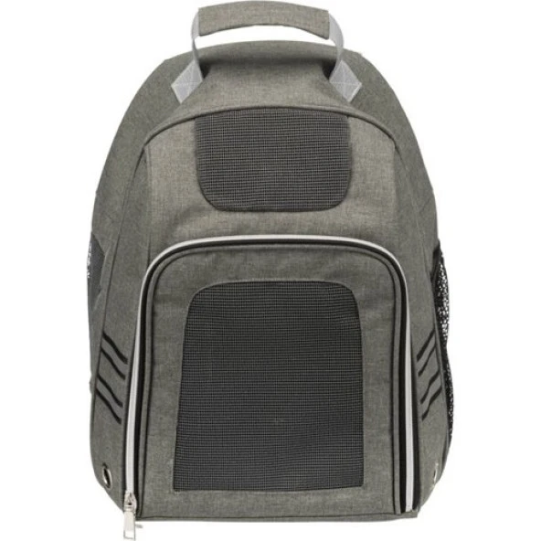 Trixie Kedi Sırt Taşıma Çantası, 34x44x26cm, Gri - 3