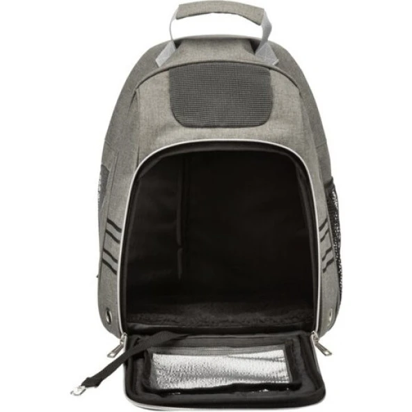 Trixie Kedi Sırt Taşıma Çantası, 34x44x26cm, Gri - 4