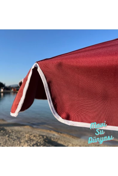 Plaj Şemsiyesi Deniz, Balkon, Bahçe Şemsiyesi Bidon Dahil 2 Metre, 10 Telli - 11