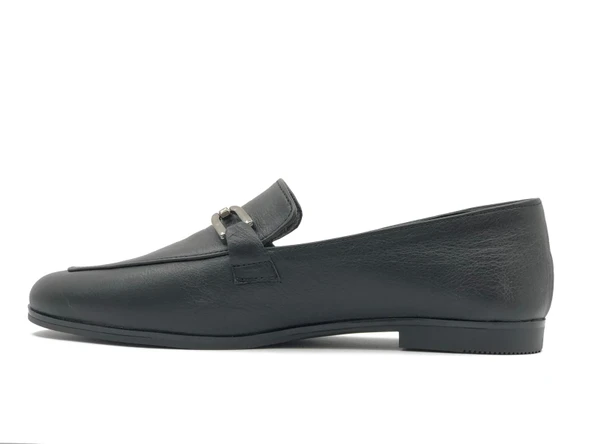 Ayakdaş 3727 Kadın Loafer Deri Babet Ayakkabı - 11