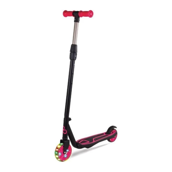 Furkan Cool Wheels Işıklı 2 Tekerlekli Scooter - Pembe