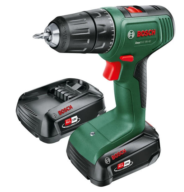 EasyDrill 18V-40 (Çift Akü, 2,0 Ah)