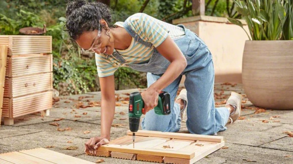 Bosch EasyDrill 18V-40 Tek Akülü 2 Ah Vidalama Makinesi - Resim 4