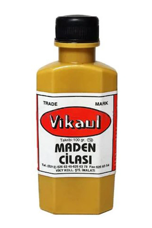 Vikaul Maden Cilası, Metal Parlatıcı 100ml