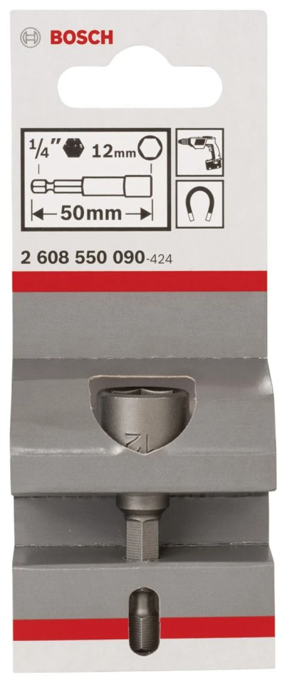 Bosch - Lokma Anahtarı 50*12 mm M7 - Resim 2