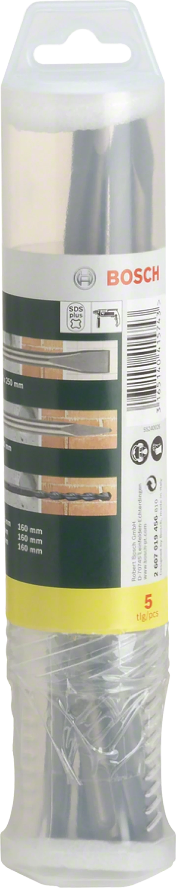 Bosch - SDS-Plus Kırıcı Delici ve Keski Seti 5 Parça - 2