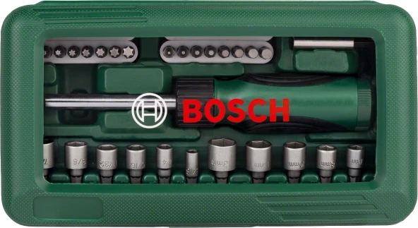Bosch - 46 Parça Tornavidalı Vidalama ve Lokma Ucu Seti - 2
