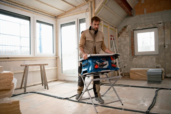 Bosch Professional Gts 18V-216 (Solo) Akülü Tezgah Testere Makinesi - 3