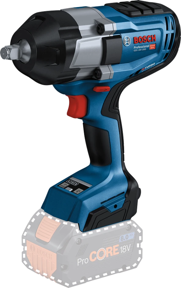 Bosch Professional GDS 18V-1000 (Solo) Akülü Darbeli Somun Sıkma Makinesi