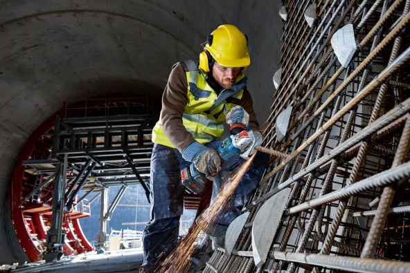 Bosch Professional GWX 18V-15 SC (Solo) Akülü Taşlama Makinesi - Resim 3