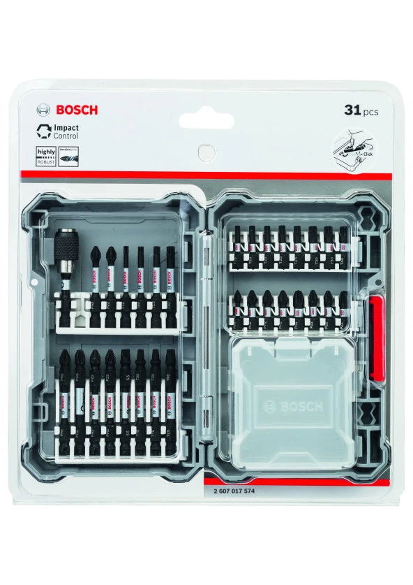 Bosch 31 Parça Vidalama Ucu Seti