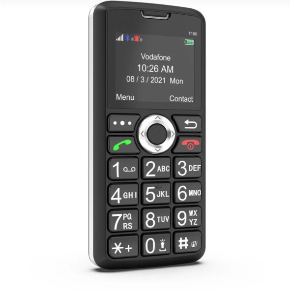 Welio WKey T100 Tuşlu Kamerasız Asker/Yaşlı Cep Telefonu - 2