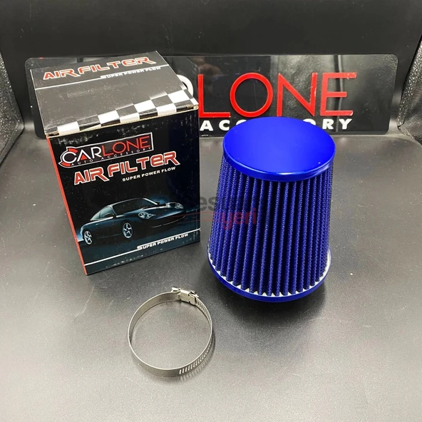 Açık Hava Filtresi Performans Artırıcı 7.6cm  Mavi Renk Dar Tip - Yüksek Performans - Resim 3