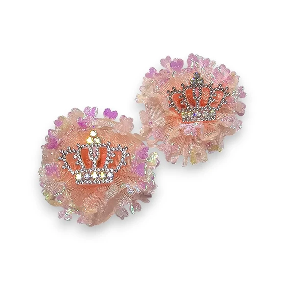 Prenses Kız Çocuk Toka 2li - Resim 9