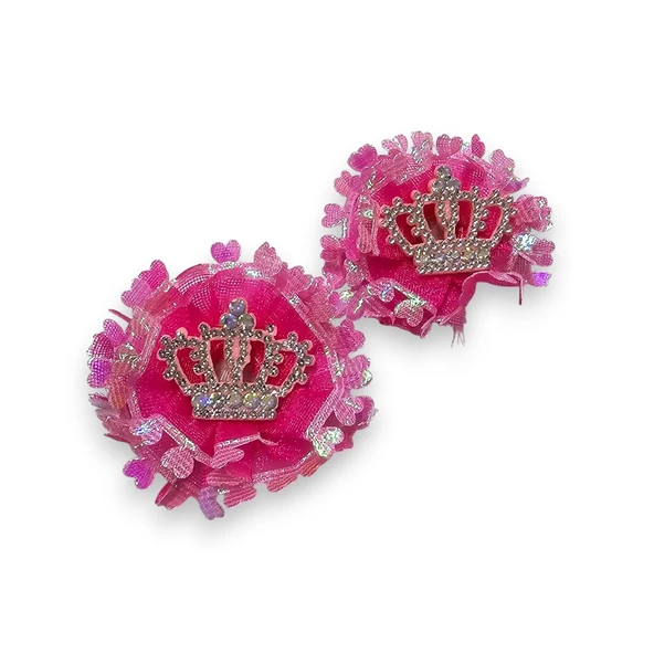 Prenses Kız Çocuk Toka 2li - Resim 5