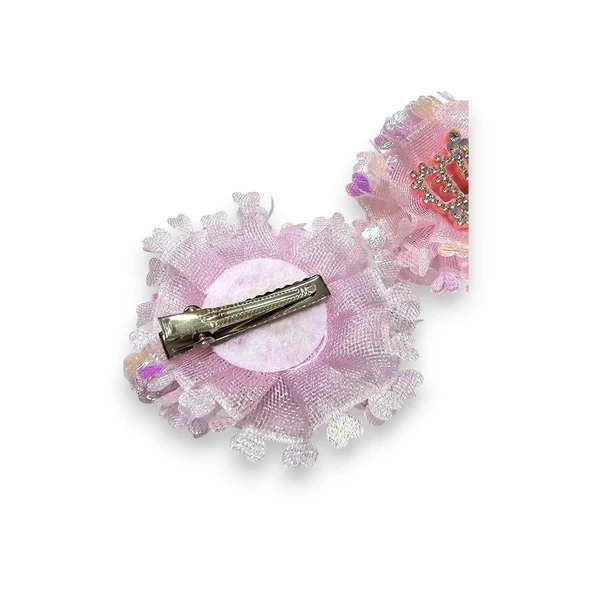 Prenses Kız Çocuk Toka 2li - Resim 12