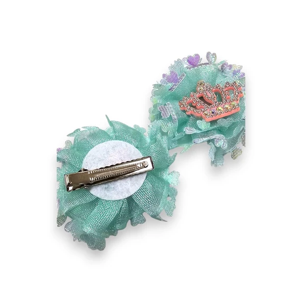 Prenses Kız Çocuk Toka 2li - Resim 8